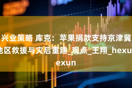 兴业策略 库克：苹果捐款支持京津冀地区救援与灾后重建_观点_王翔_hexun